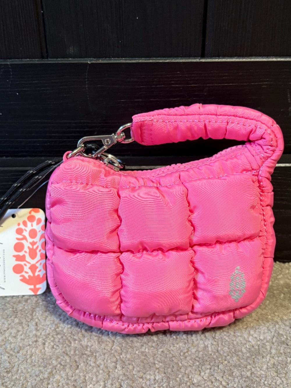 Free People Quilted Micro Pouch